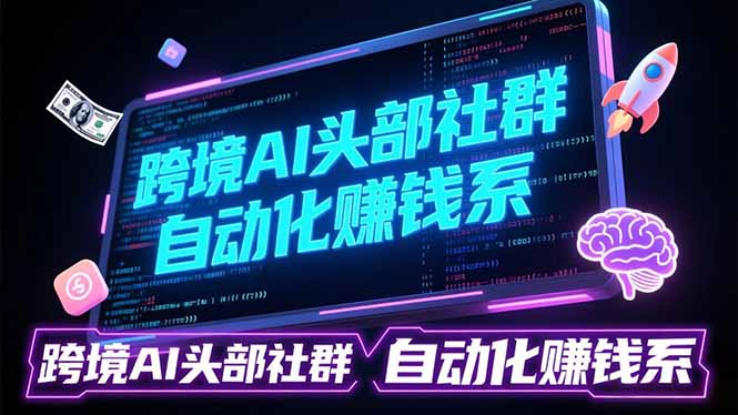 跨境AI头部社群前沿精选：聚焦可落地的AI实战经验，快速构建你的自动化赚钱系-伊亚库