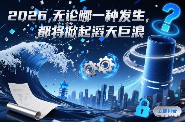 付费文章：2026，无论哪一种发生，都将掀起滔天巨浪-伊亚库