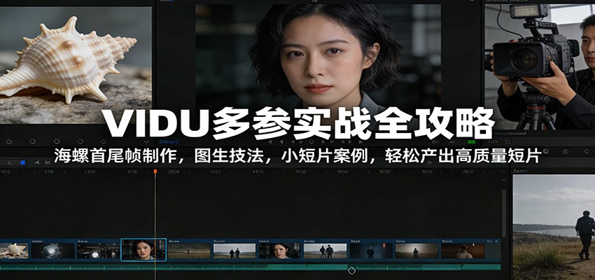 VIDU多参实战全攻略：海螺首尾帧制作，图生技法，小短片案例，轻松产出高质量短片-伊亚库