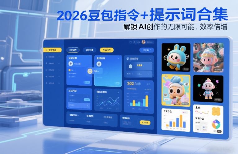 2026豆包指令+提示词合集，解锁AI创作的无限可能，效率倍增-伊亚库