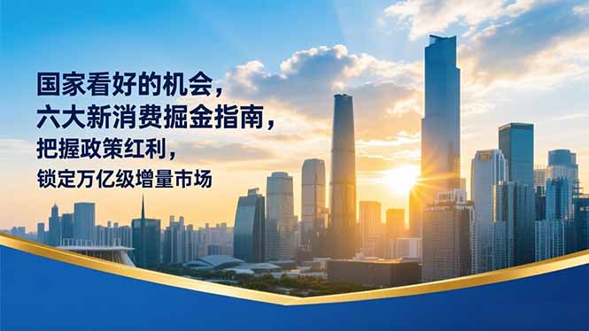 某付费文章：国家看好的机会，六大新消费掘金指南，把握政策红利，锁定万亿级增量市场-伊亚库