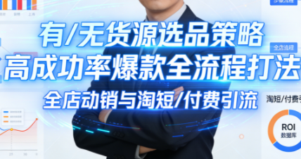 子鹏讲电商·淘宝私家班(更新2026)-伊亚库