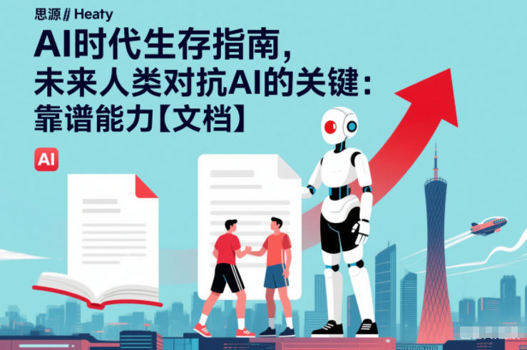 AI时代生存指南，未来人类对抗AI的关键：靠谱能力【文档】-伊亚库