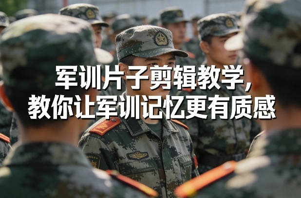 军训片子剪辑教学，教你让军训记忆更有质感-伊亚库