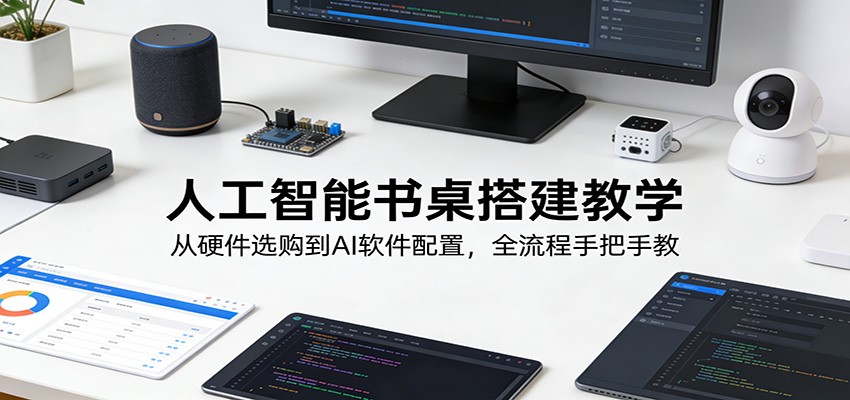 人工智能书桌搭建教学：从硬件选购到AI软件配置，全流程手把手教-伊亚库
