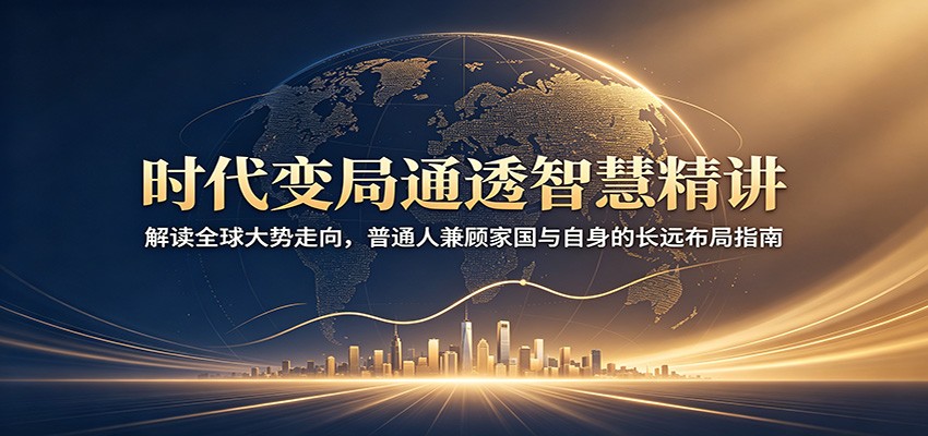 时代变局通透智慧精讲:解读全球大势走向,普通人兼顾家国与自身的长远布局指南-伊亚库