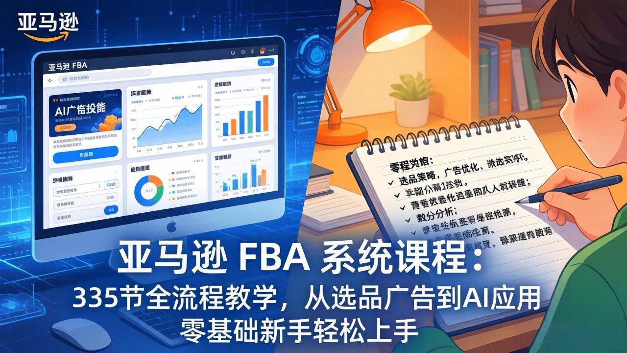 亚马逊 FBA 系统课程(更新26年3月-伊亚库