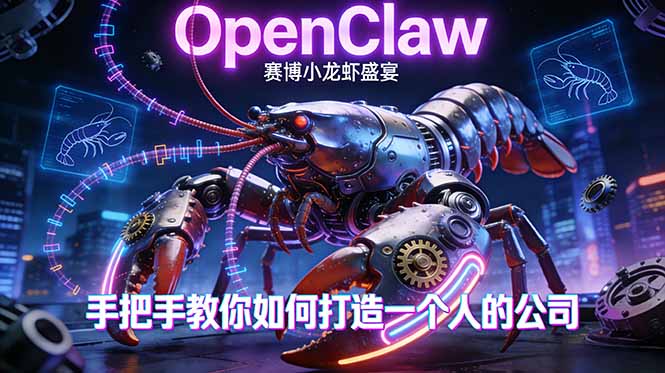 OpenClaw，小龙虾-从产品到爆款的成长之路，手把手教你如何打造一个人的公司-伊亚库