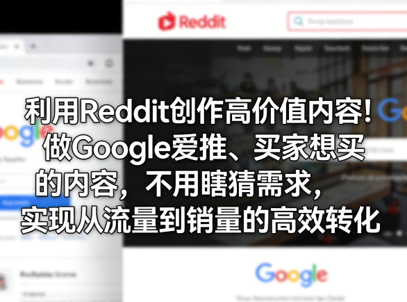 利用Reddit创作高价值内容！做Google爱推、买家想买的内容，不用瞎猜需求，实现从流量到销量的高效转化-伊亚库