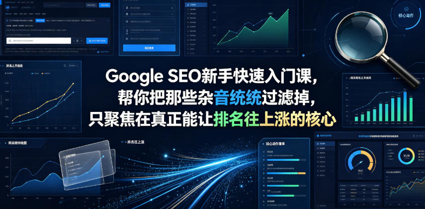 Google SEO新手快速入门课，帮你把那些杂音统统过滤掉，只聚焦在真正能让排名往上涨的核心动作【原创双语字幕】-伊亚库