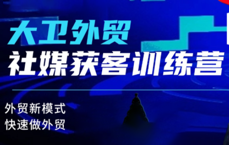 大卫老师·外贸社媒获客独家训练营(更新4月)-伊亚库