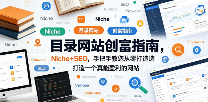 目录网站创富指南，Niche+SEO，手把手教您从零打造打造一个真能盈利的网站【原创双语字幕】-伊亚库