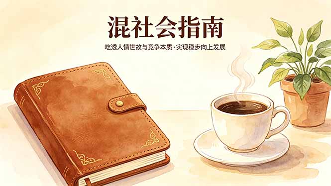 付费文章：混社会指南，吃透人情世故与竞争本质，实现稳步向上发展-伊亚库