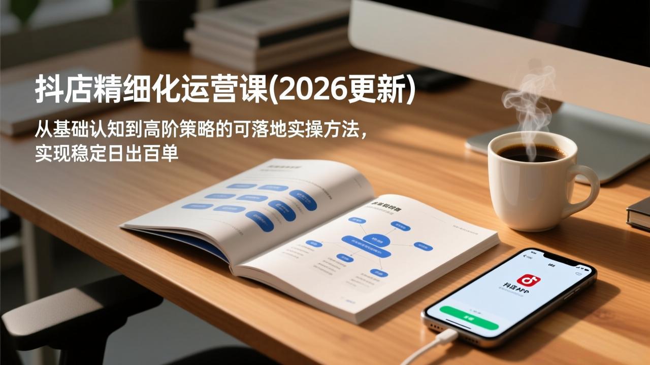抖店精细化运营课(更新5月-伊亚库