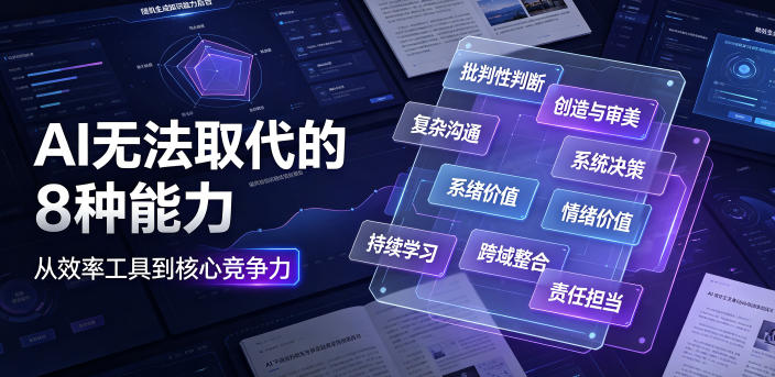 付费文章:AI无法取代的8种能力
