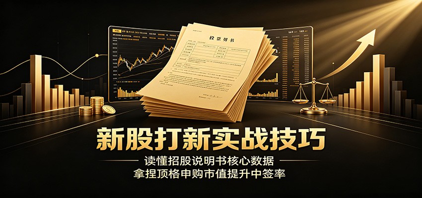 新股打新实战技巧:读懂招股说明书核心数据,拿捏顶格申购市值提升中签率-伊亚库