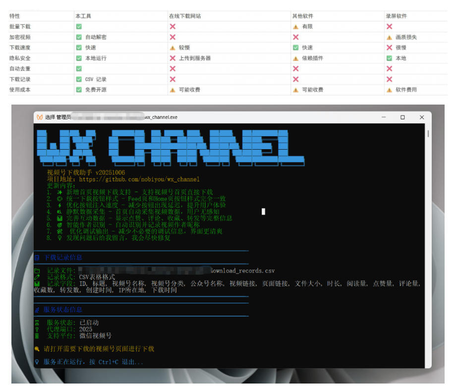 Github热门工具,视频号下载神器又来了!一键注入下载按钮,轻松下载,使用便捷wx_channel