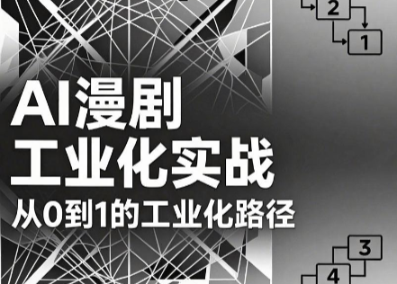 AI漫剧从0到1的工业化实战(更新7月)-伊亚库