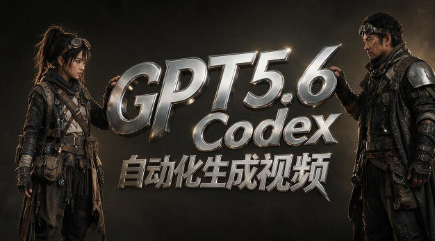 GPT5.6+Codex自动化生成视频全流程实战，从提示词设计、角色设定、封面海报，到视频生成思路与自动化工作流-伊亚库