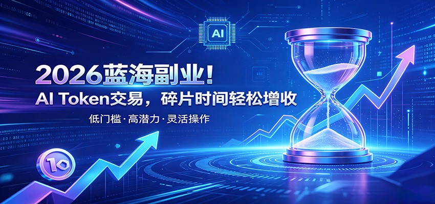 AI Token算力赛道！普通人可入局的数字副业，零门槛快速起步-伊亚库