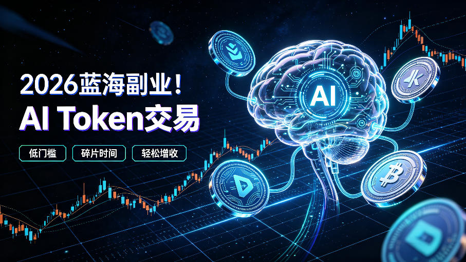 2026全新风口副业｜AI智能Token交易，空闲时间轻松 賺 收益，无需全天盯盘【揭秘】-伊亚库