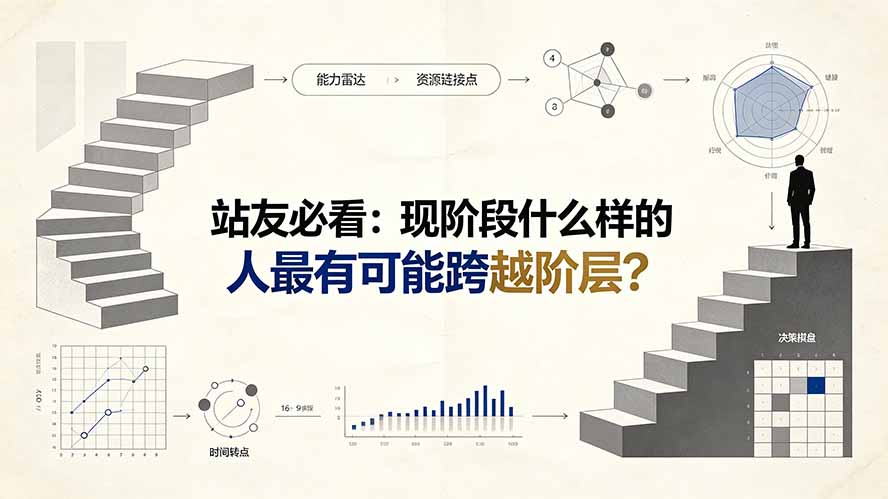 付费文章：站友必看：现阶段什么样的人最有可能跨越阶层?-伊亚库