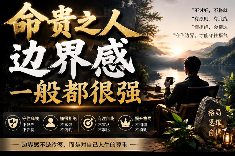 付费文章：命贵之人，边界感一般都很强-伊亚库
