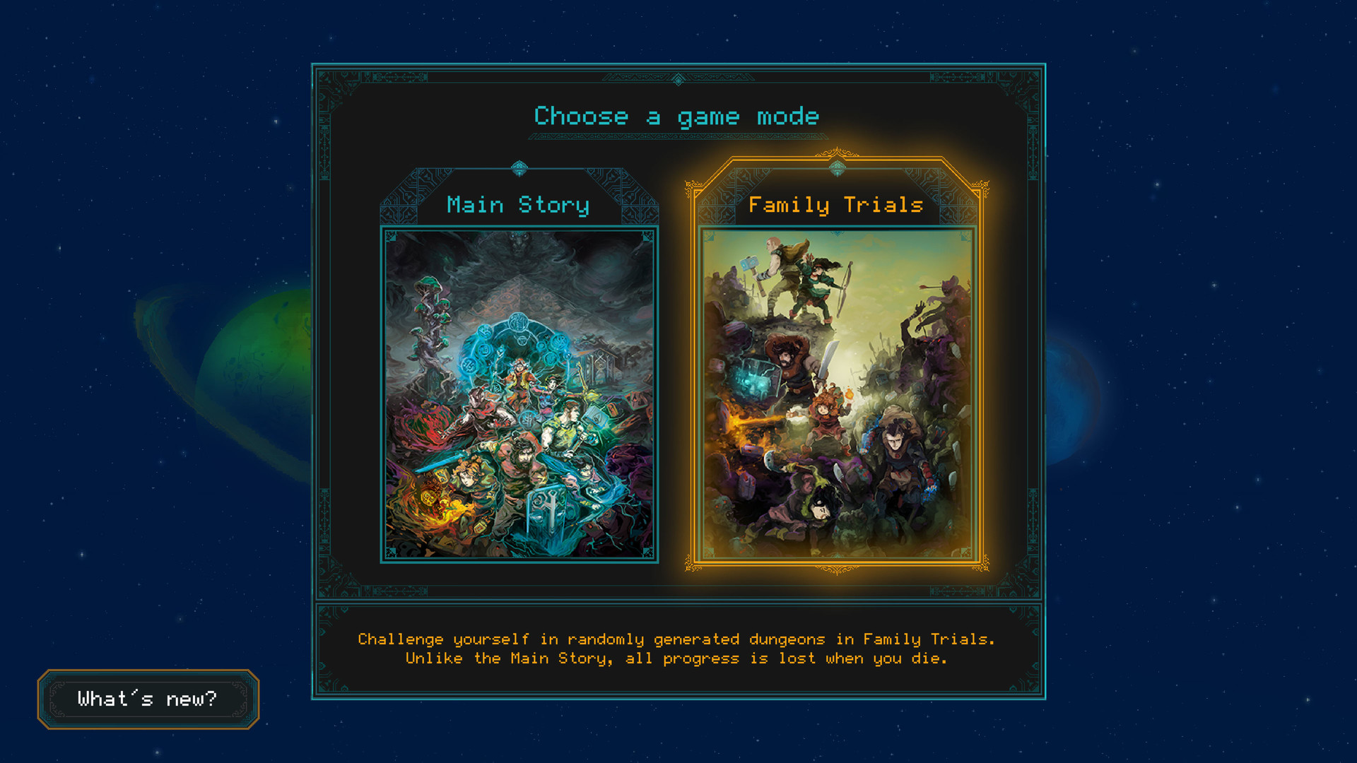 《莫塔之子 Children of Morta》Switch中文版NSP下载 – 含1.0.9补丁-伊亚库