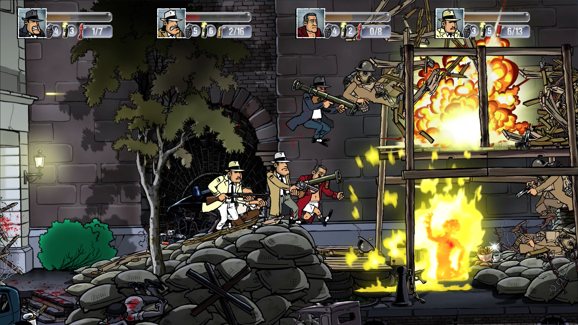 《枪血意大利黑手党 Guns, Gore & Cannoli》Switch美版中文NSP下载 – 含1.0.1补丁-伊亚库