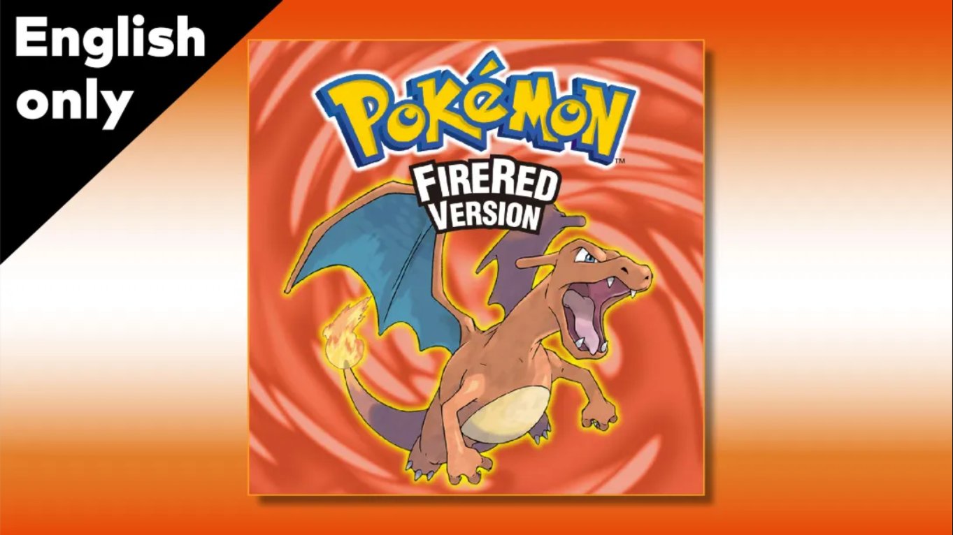 【美版】宝可梦火红 .Pokemon FireRed 中文汉化-伊亚库