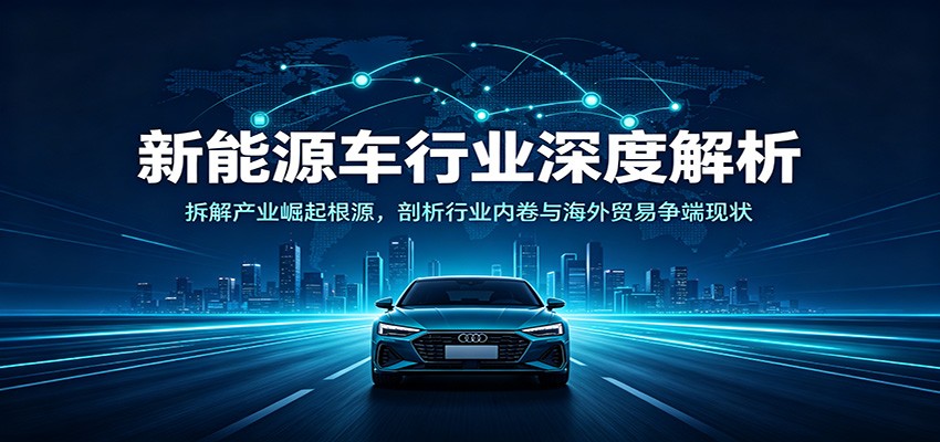 新能源车行业深度解析:拆解产业崛起根源,剖析行业内卷与海外贸易争端现状-伊亚库