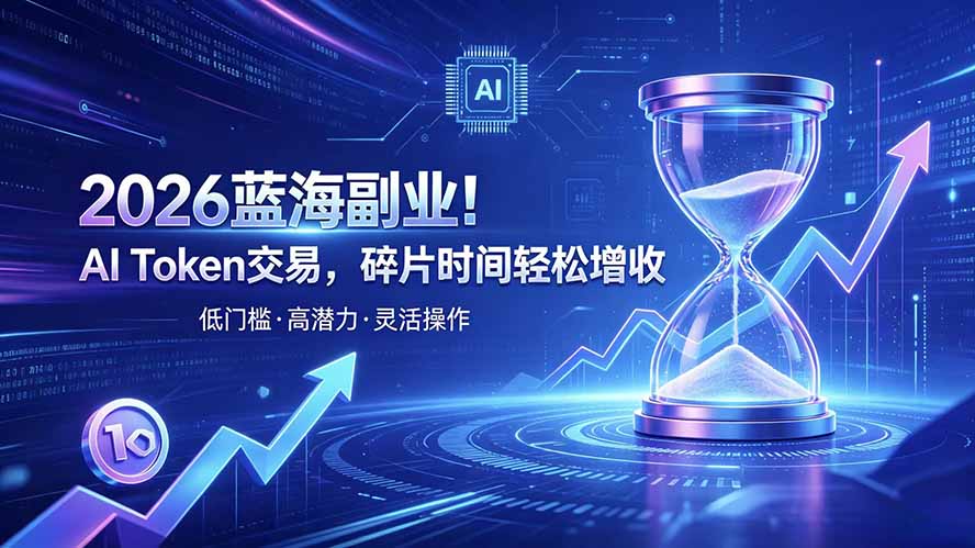 AI Token算力赛道！普通人可入局的数字副业-伊亚库