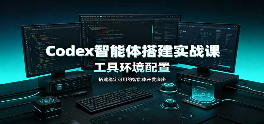 Codex智能体搭建实战课：工具环境配置，自定义技能开发，多业务自动化教学-伊亚库