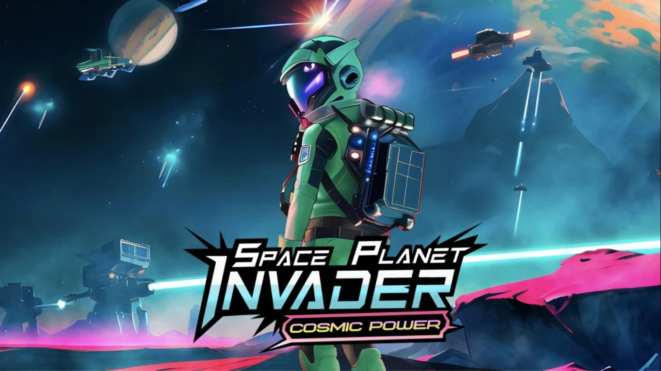 【美版】太空星球入侵者：宇宙之力 Space Planet Invader – Cosmic Power 英语-伊亚库