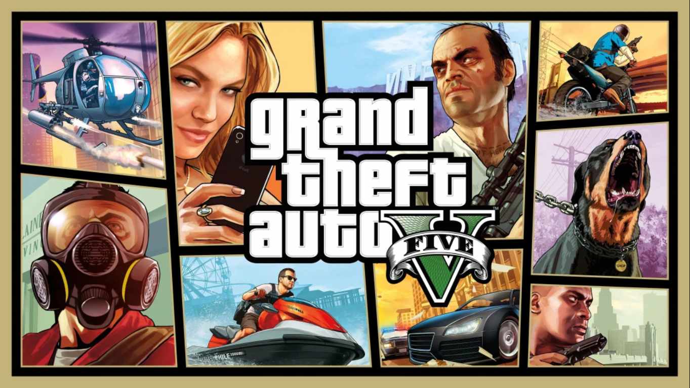 侠盗猎车手5 GTA5 Switch移植版 英语-伊亚库