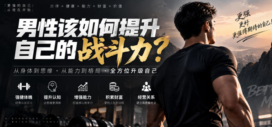 付费文章：男性该如何提升自己的战斗力？-伊亚库
