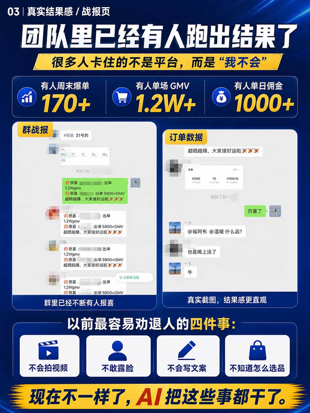 图片[5]-2026视频号AI爆品带货训练营-9月开课｜不露脸不直播，AI做视频发视频号，有人下单，你赚佣金，轻松单日佣金1000+-伊亚库