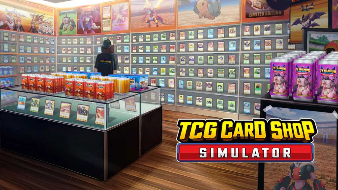 【美版】集换式卡牌商店模拟器 TCG Card Shop Simulator 中文-伊亚库