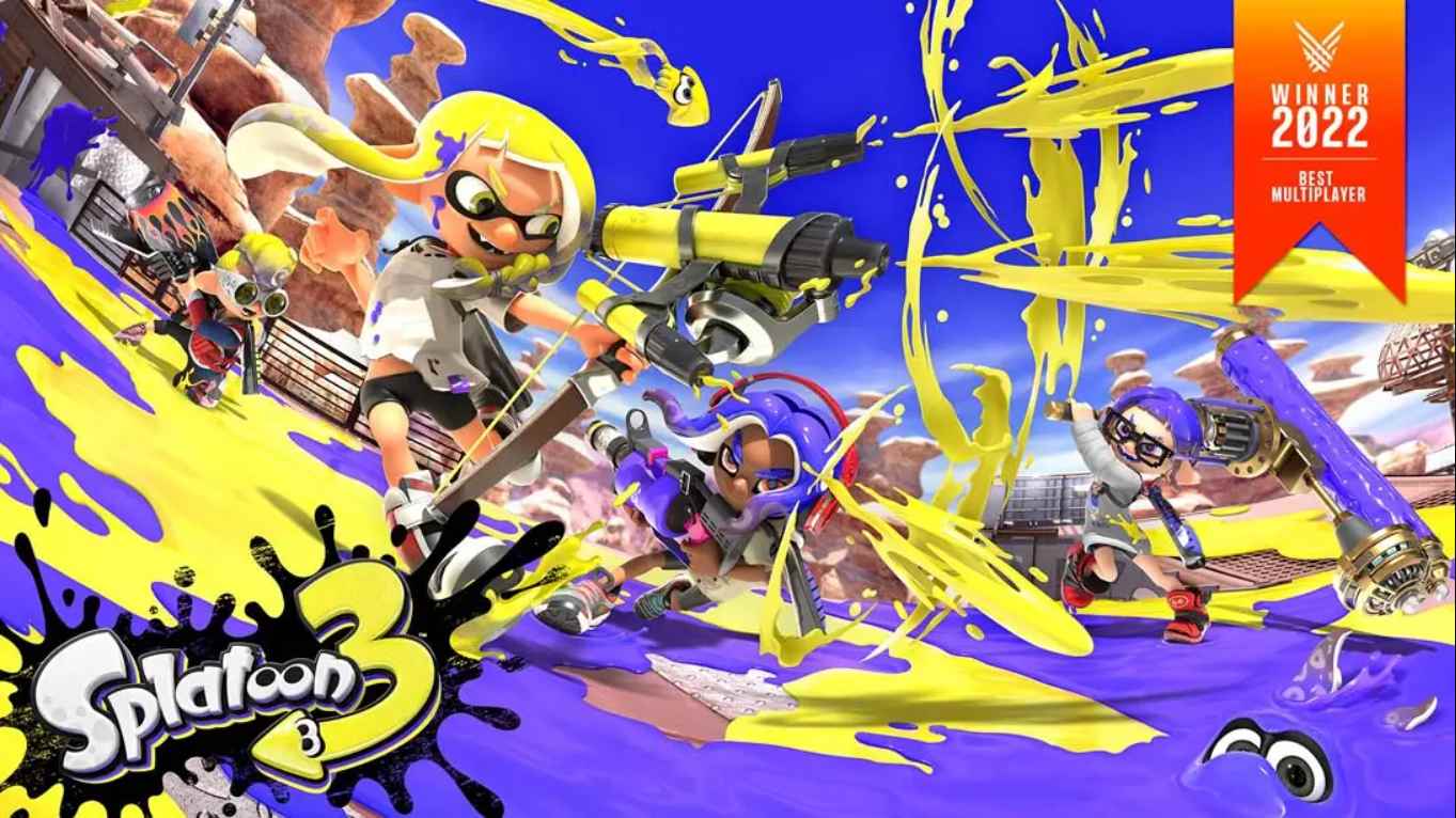【美版】斯普拉遁3 Splatoon 3 中文-伊亚库