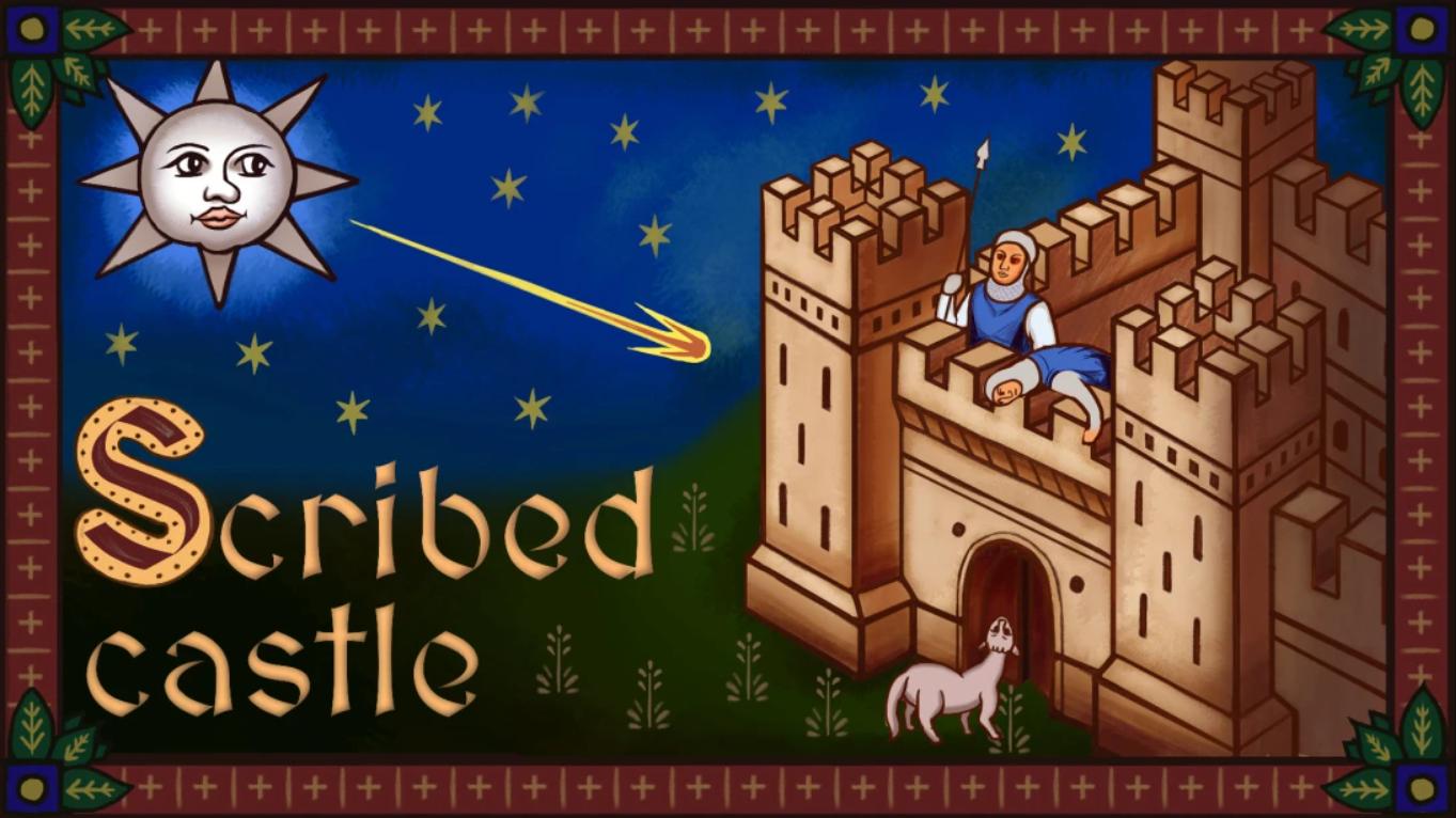 【美版】手绘城堡 Scribed castle 英语-伊亚库