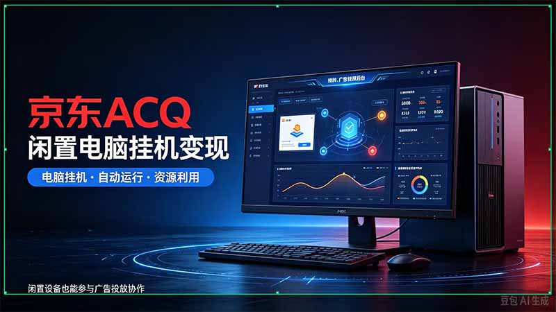 京东ACQ是什么？闲置电脑挂机采集项目拆解-伊亚库