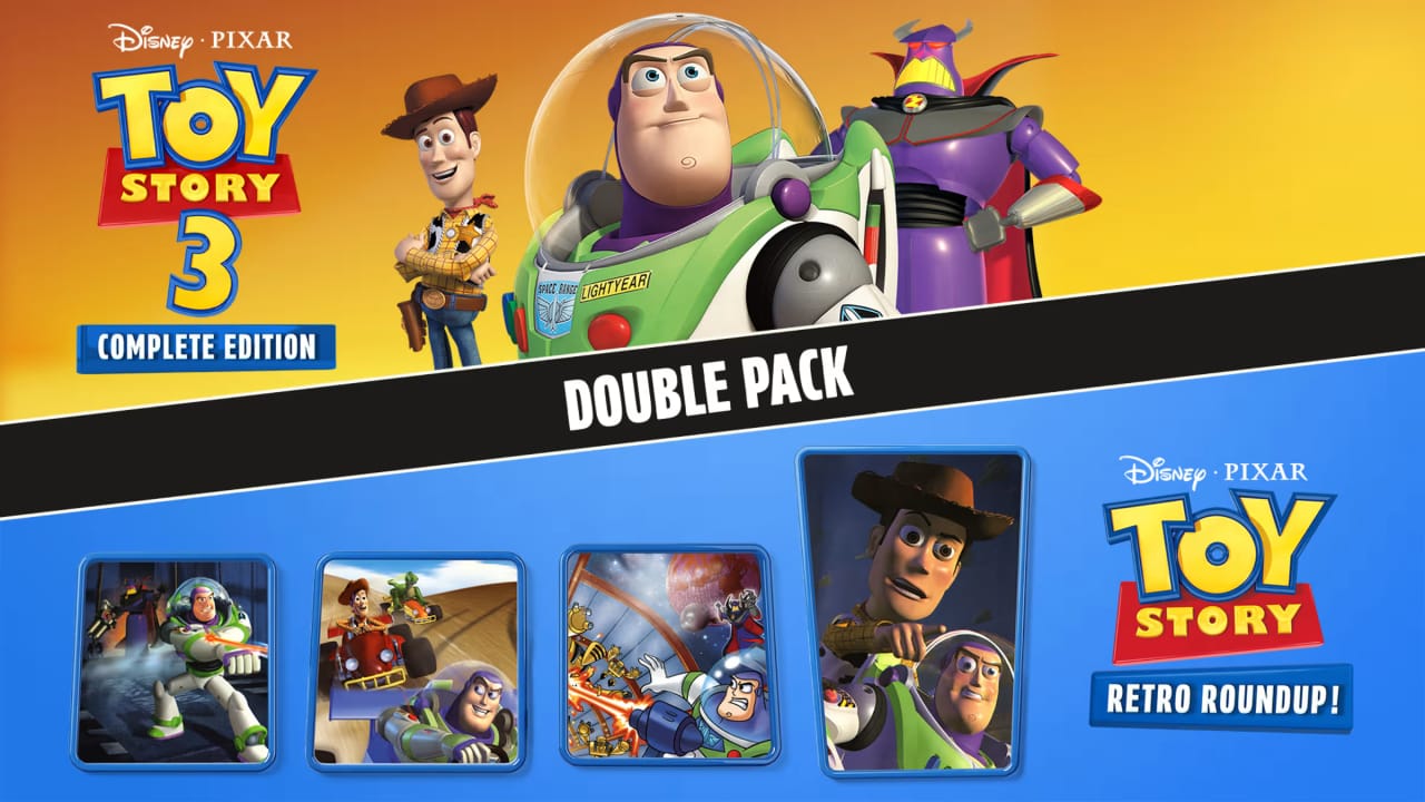 玩具总动员：复古大集合！+玩具总动员3完整版 双合集丨Disney/Pixar Toy Story: Retro Roundup! + Toy Story 3 Complete Edition Double Pack-伊亚库