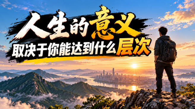 某公众号付费文章：人生的意义，取决于你能达到什么层次-伊亚库