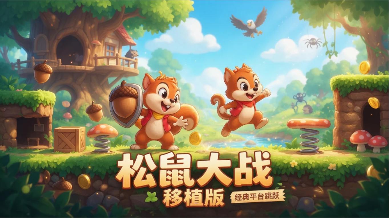 【移植游戏】松鼠大战-重制版 移植游戏-伊亚库
