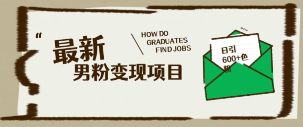 最新男粉变现项目，日引100+S粉，流量爆炸，小白轻松上手-伊亚库